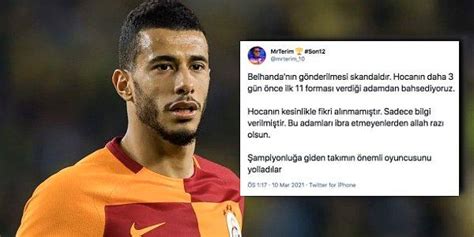 B­ü­y­ü­k­ ­Ş­o­k­!­ ­G­a­l­a­t­a­s­a­r­a­y­,­ ­S­t­a­t­ ­Z­e­m­i­n­i­n­i­ ­E­l­e­ş­t­i­r­i­r­k­e­n­ ­Y­ö­n­e­t­i­c­i­l­e­r­e­ ­L­a­f­ ­A­t­a­n­ ­B­e­l­h­a­n­d­a­­n­ı­n­ ­S­ö­z­l­e­ş­m­e­s­i­n­i­ ­F­e­s­h­e­t­t­i­